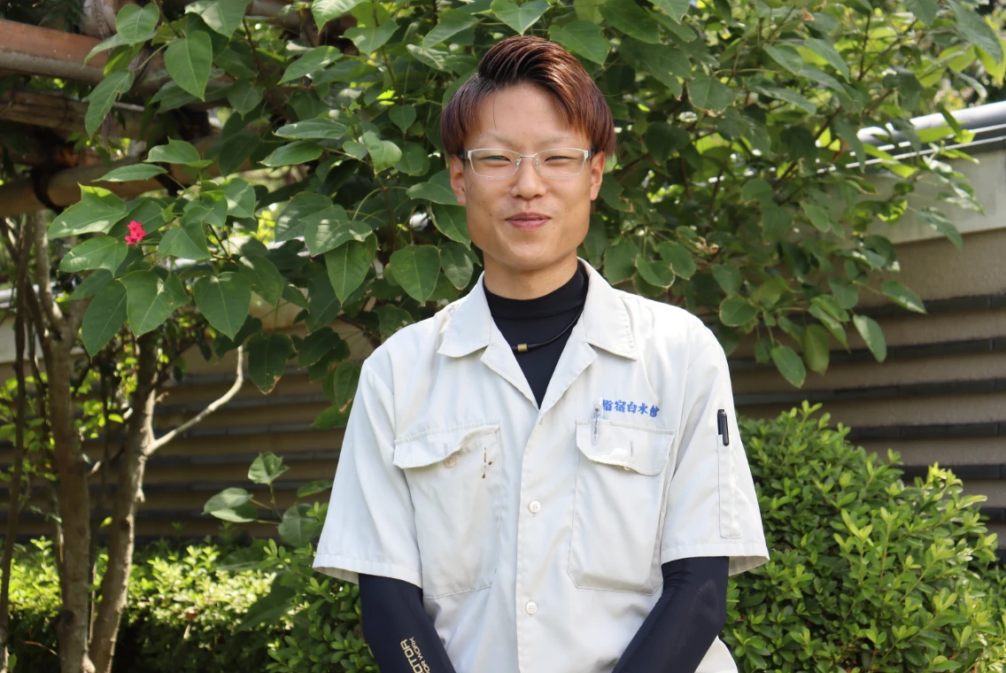 川畑 裕基(施設部施設課 電気・機械担当 係長)